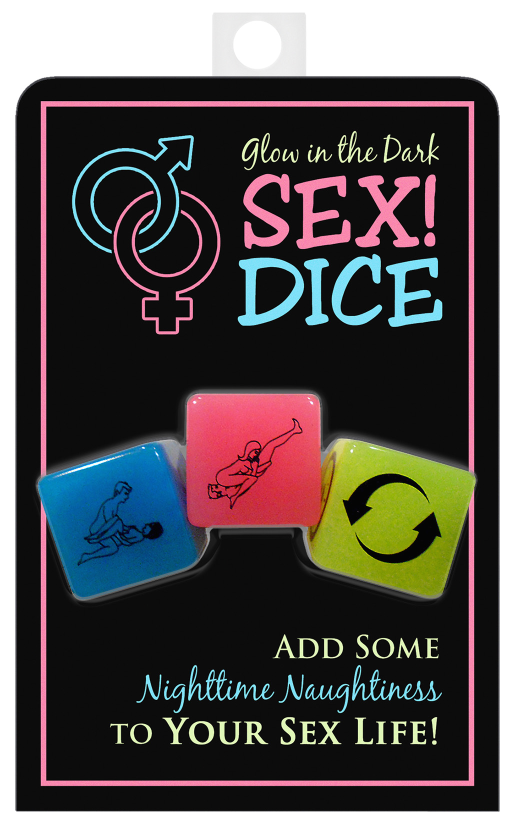 Kheper Games - Glow-in-the-Dark Sex! Dice - Novelties & Games