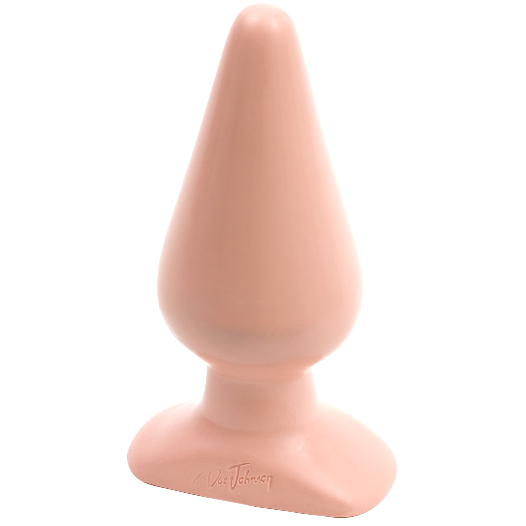 Doc Johnson - Classic Butt Plug Smooth - Large - White - Anal Toys & Stimulators