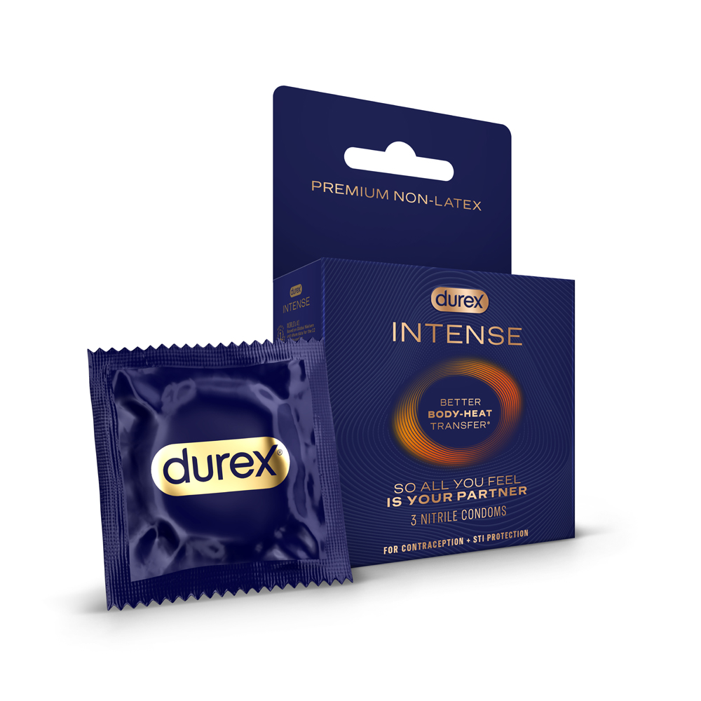 Paradise Marketing - Durex Intense Nitrile Condoms 3 Pack - Condoms