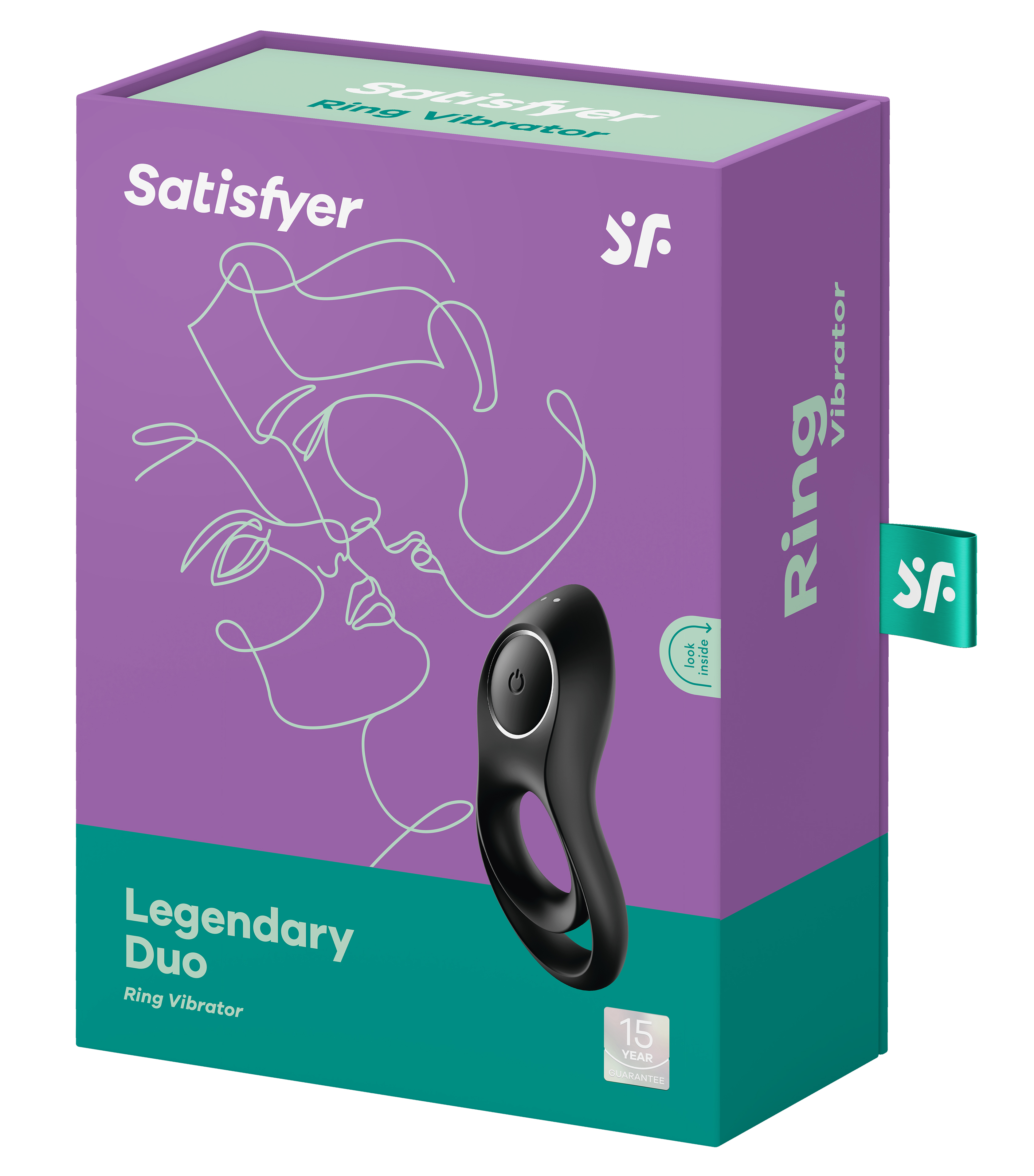 Satisfyer - Legendary Duo - Black - Cockrings