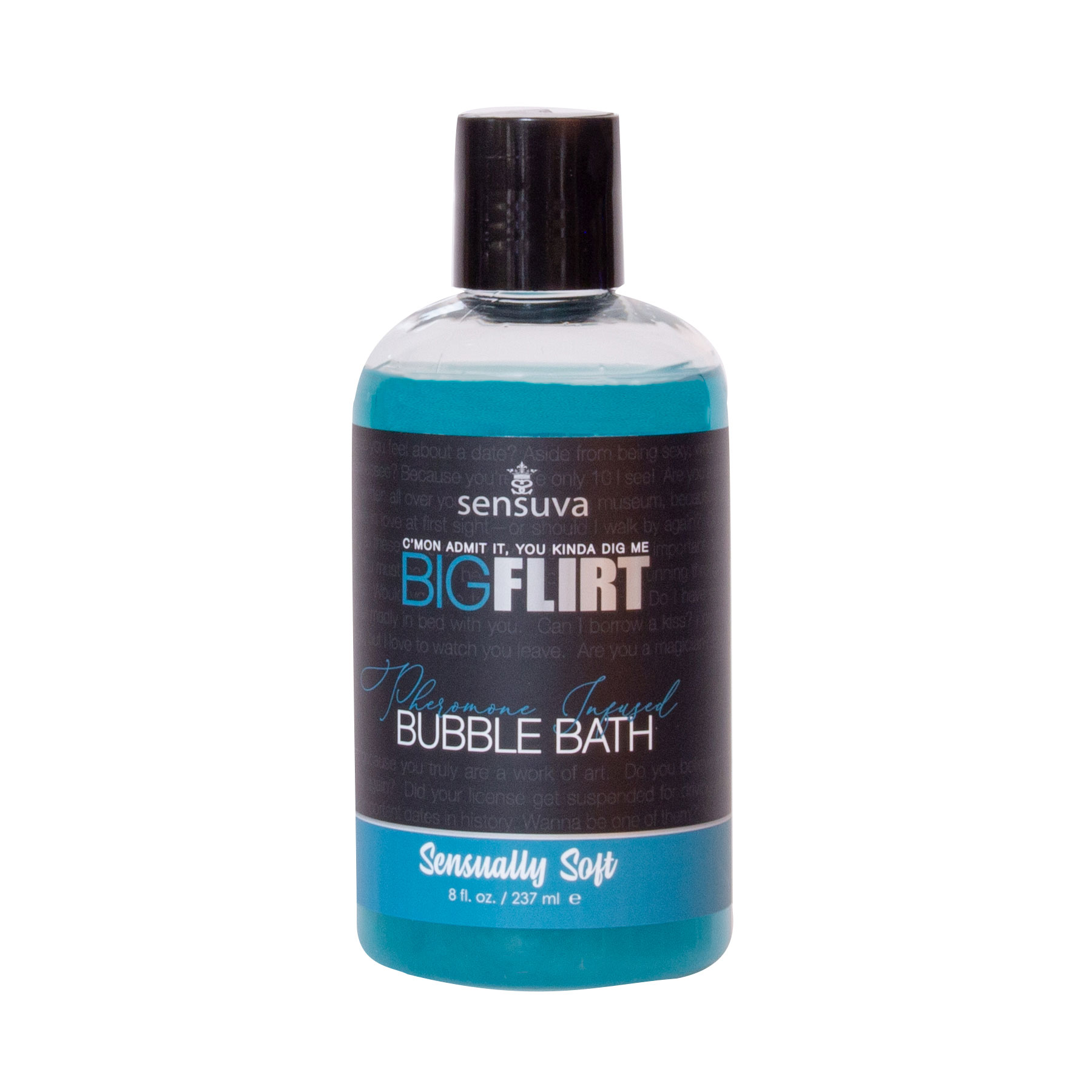 Sensuva - Big Flirt Pheromone Infused Bubble Bath - Sensually Soft - 8 Fl. Oz. - Bath & Body