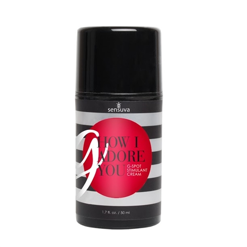 Sensuva - G How I Adore You G-Spot Stimulation Cream - 1.7 Fl. Oz. - Lubricants, Creams & Glides