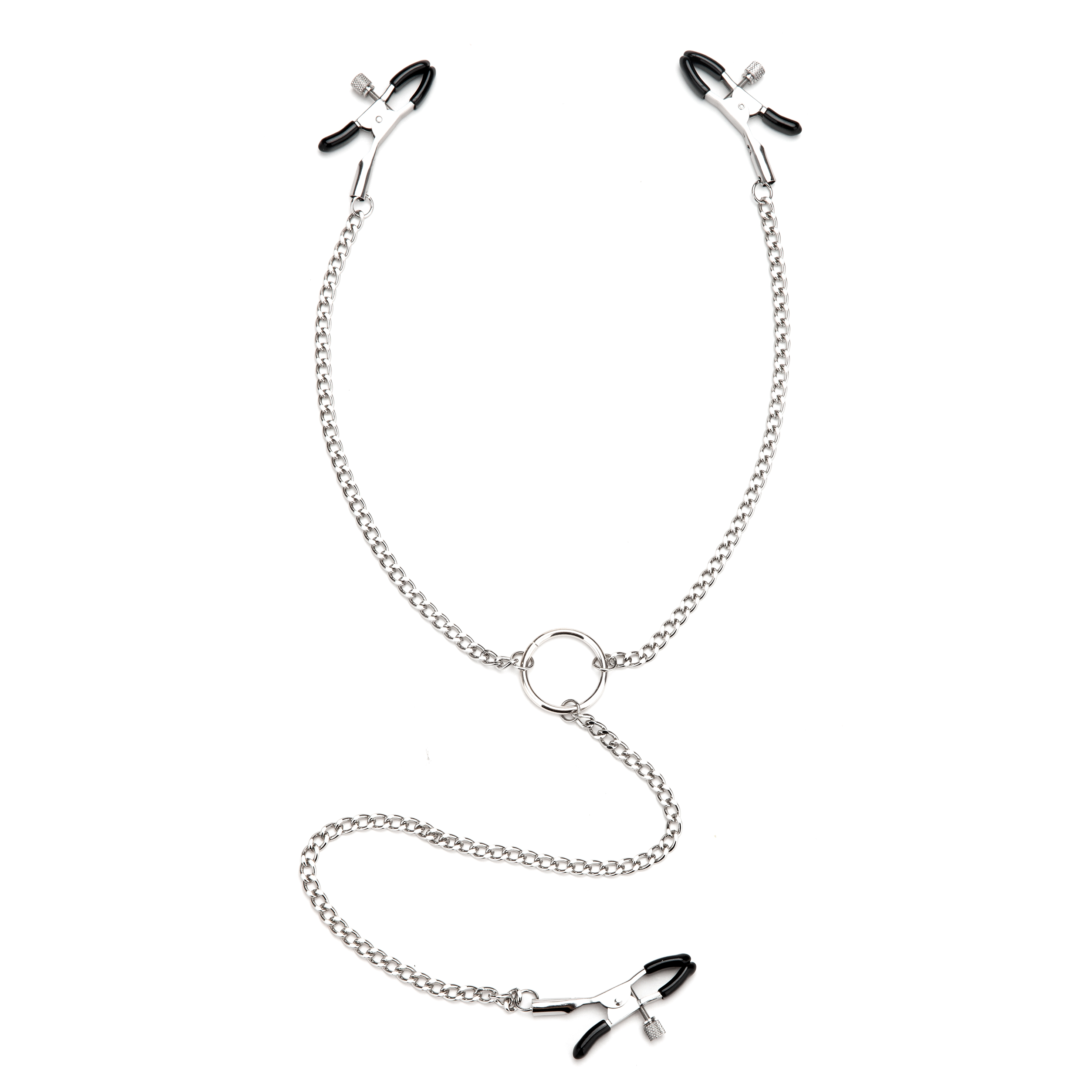 Electric Eel - Lux Fetish Adjustable Nipple Clips & Clit Clamp - Bondage & Fetish Toys - Metal