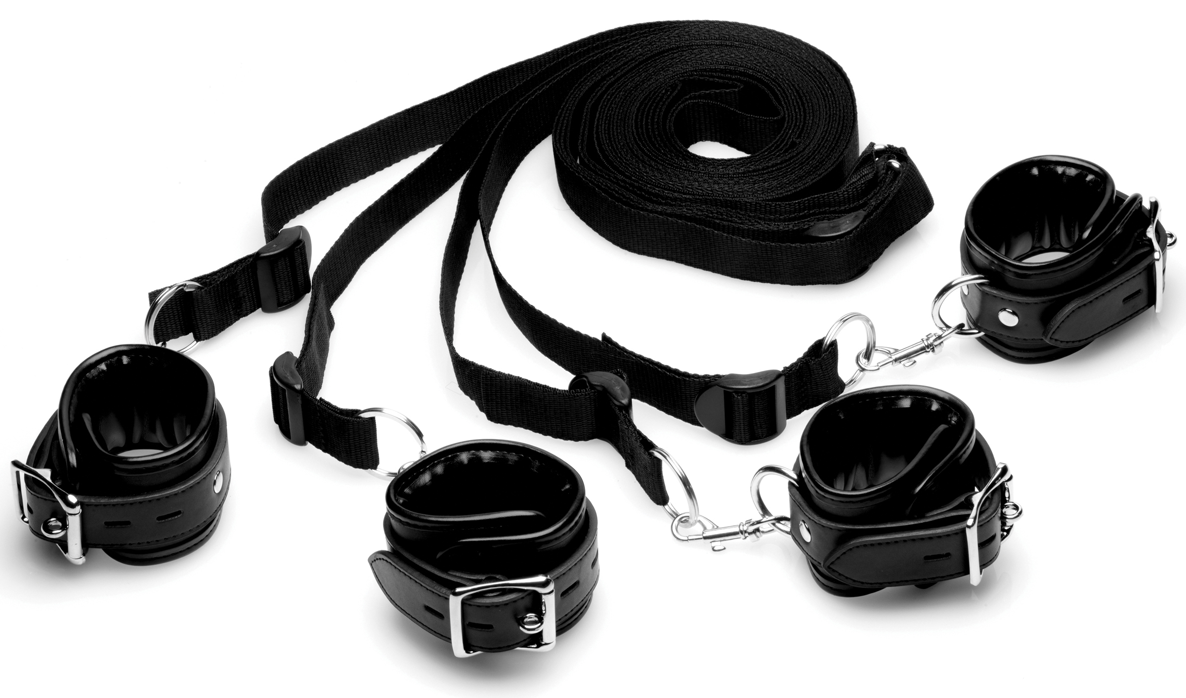 XR Brands - Bed Restraint Kit - Bondage & Fetish Toys