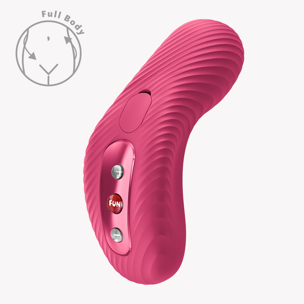 Fun Factory - Laya III Lay-on Vibrator - Magenta - Clit Stimulators
