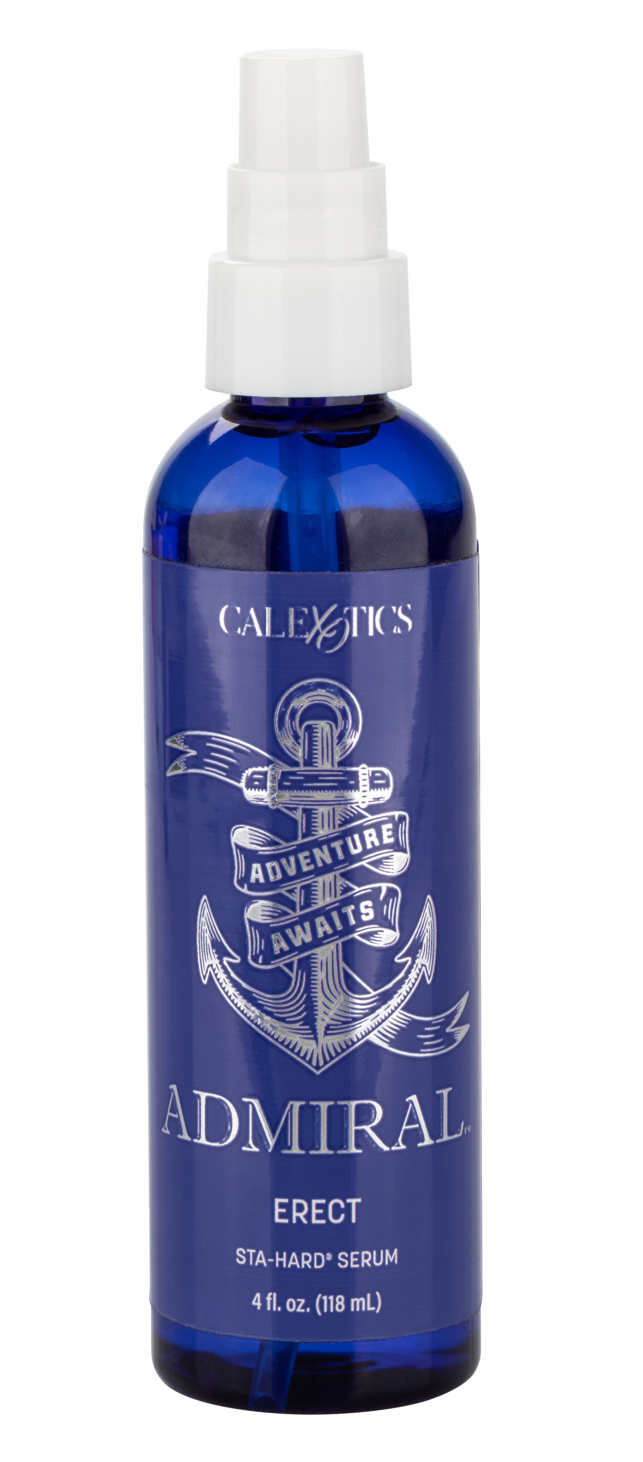CalExotics - Admiral Erect Sta-Hard Serum - 4 Fl. Oz. - Lubricants, Creams & Glides