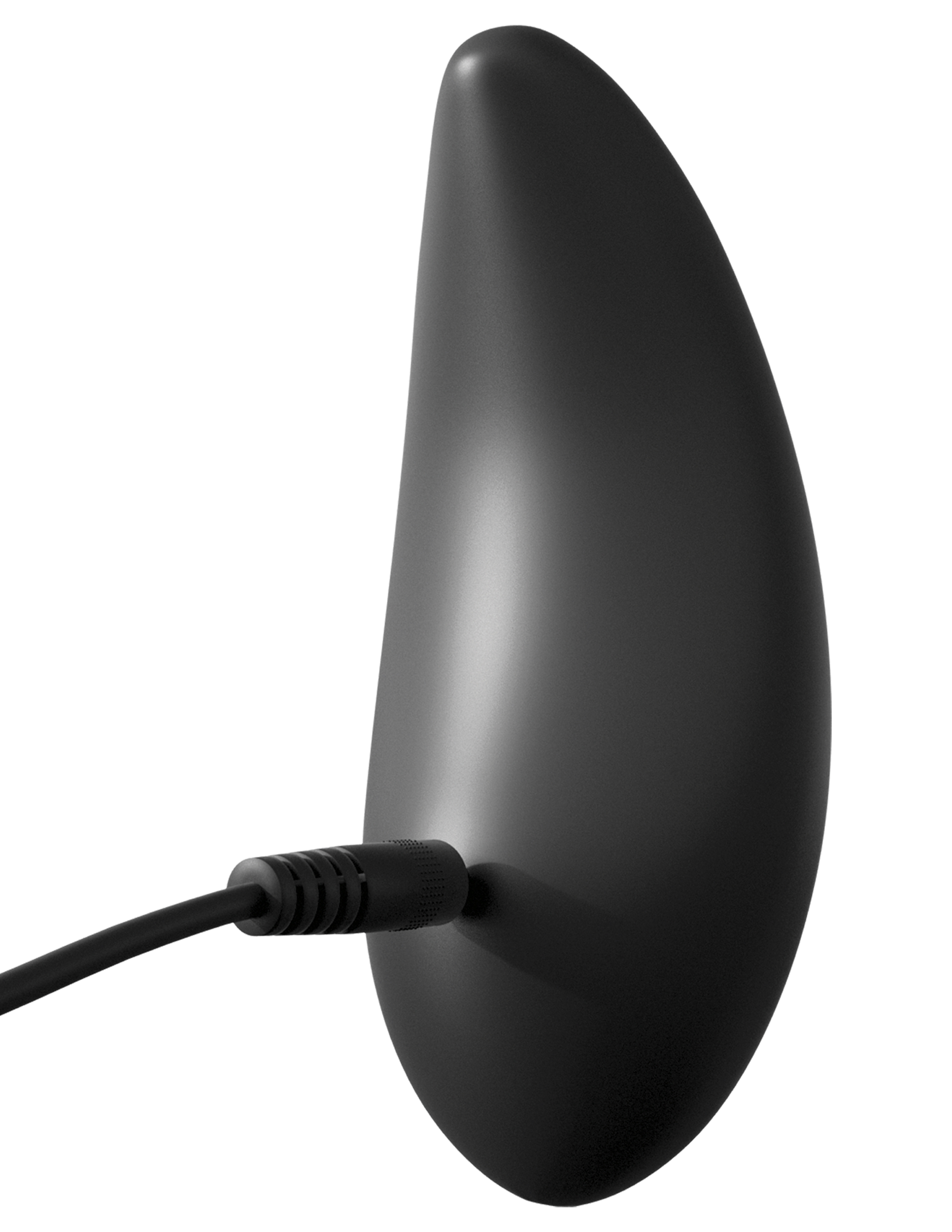 Pipedream - Anal Fantasy Collection Vibrating Remote Control Silicone Plug Black - Anal Toys & Stimulators - Silicone