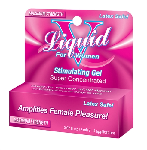Body Action - Liquid v for Women 1 Packet Box - Lubricants, Creams & Glides