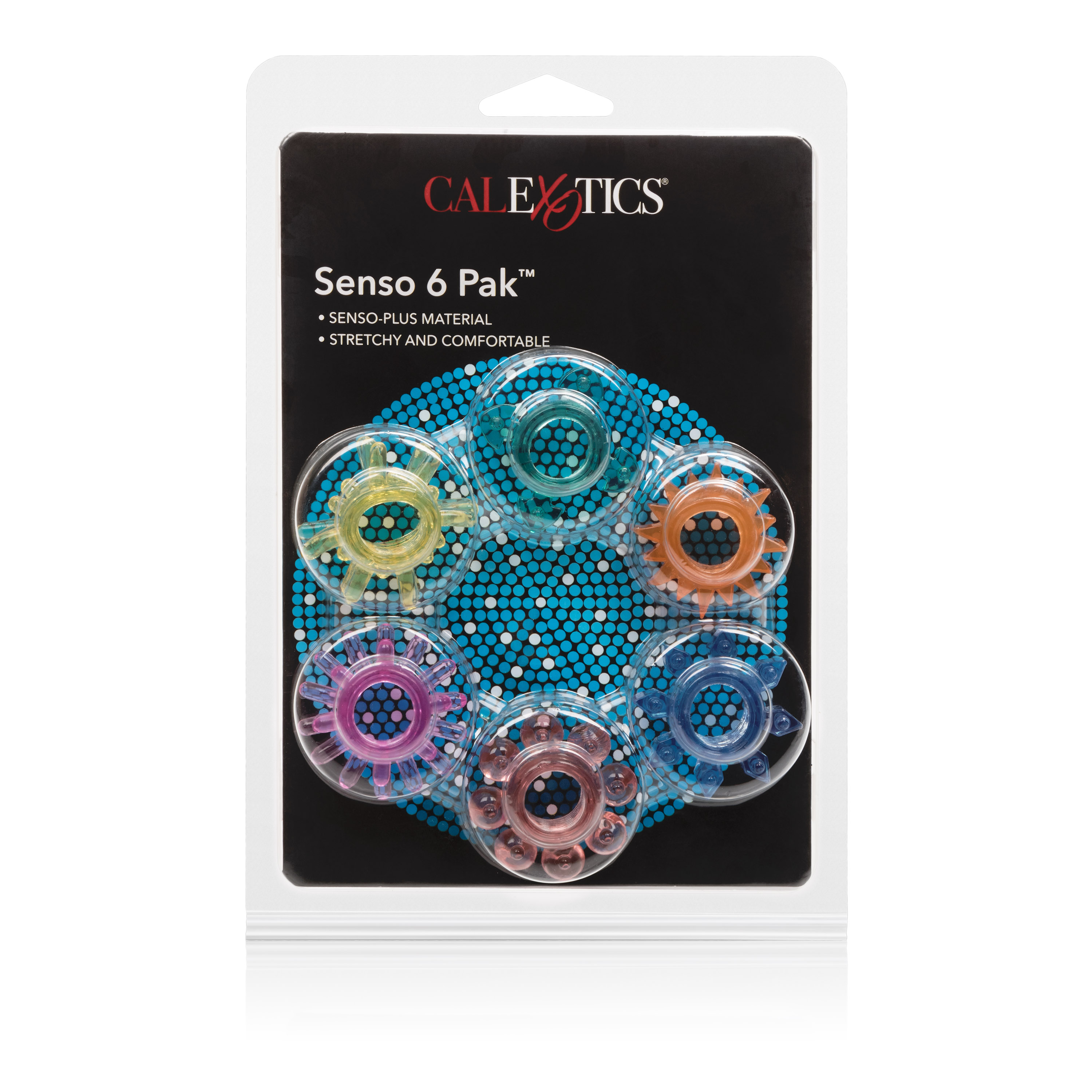 CalExotics - Senso 6 Pack - Cockrings