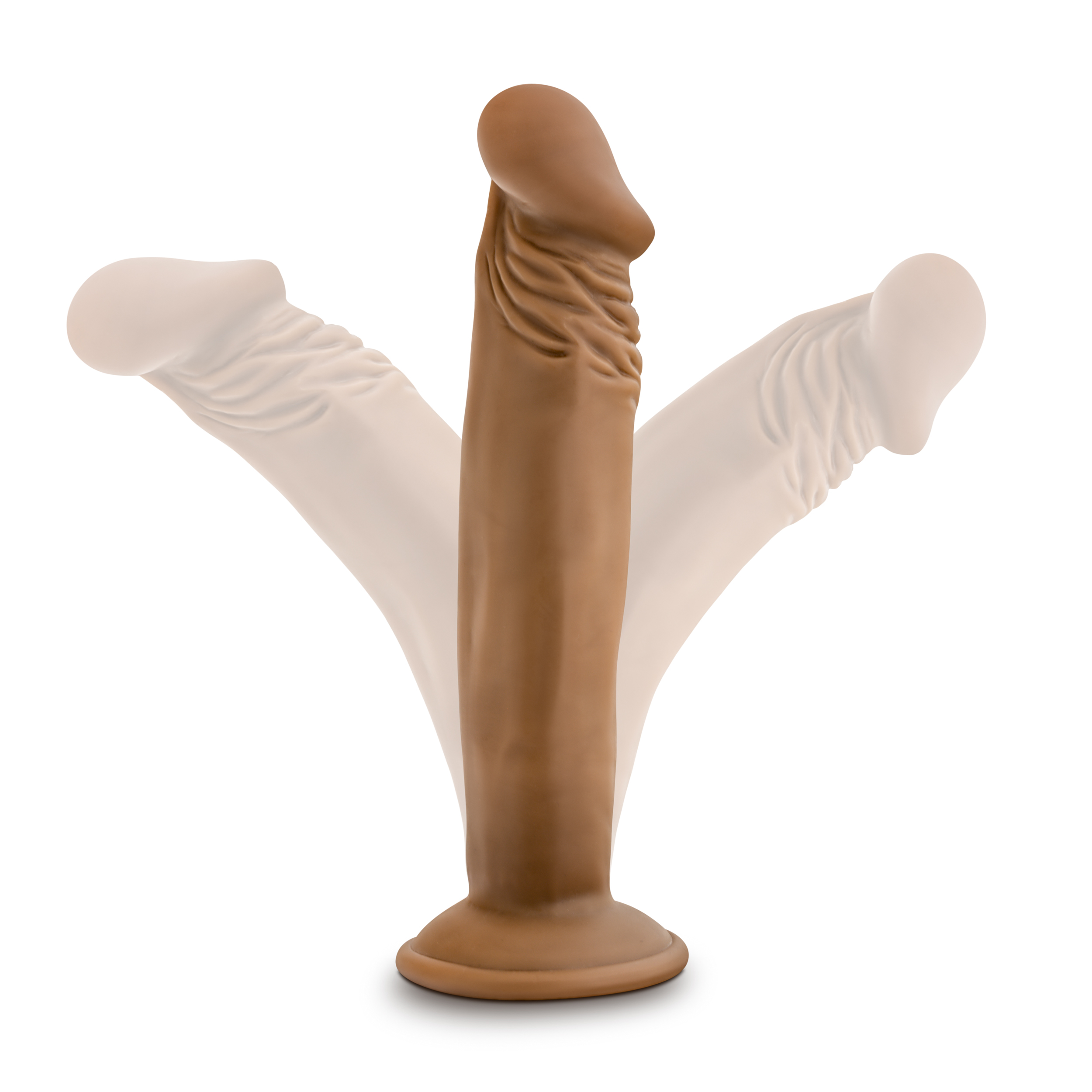 Blush - Dr. Skin - Dr. Small - 6 Inch Dildo - Mocha - Dildos