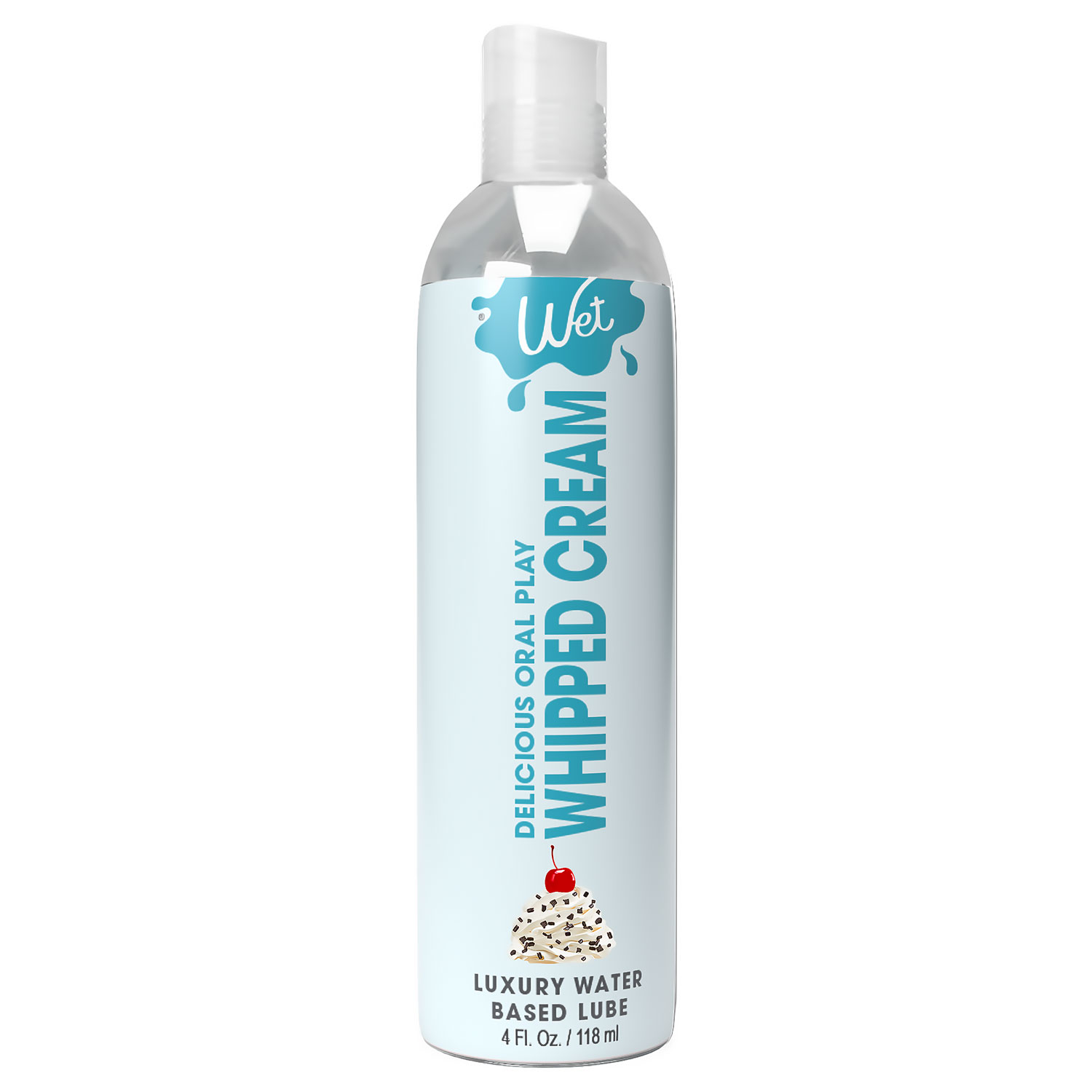 Wet - Wet Delicious Oral Play - Whipped Cream - Waterbased Flavored Lubricant 4 Oz - Lubricants, Creams & Glides