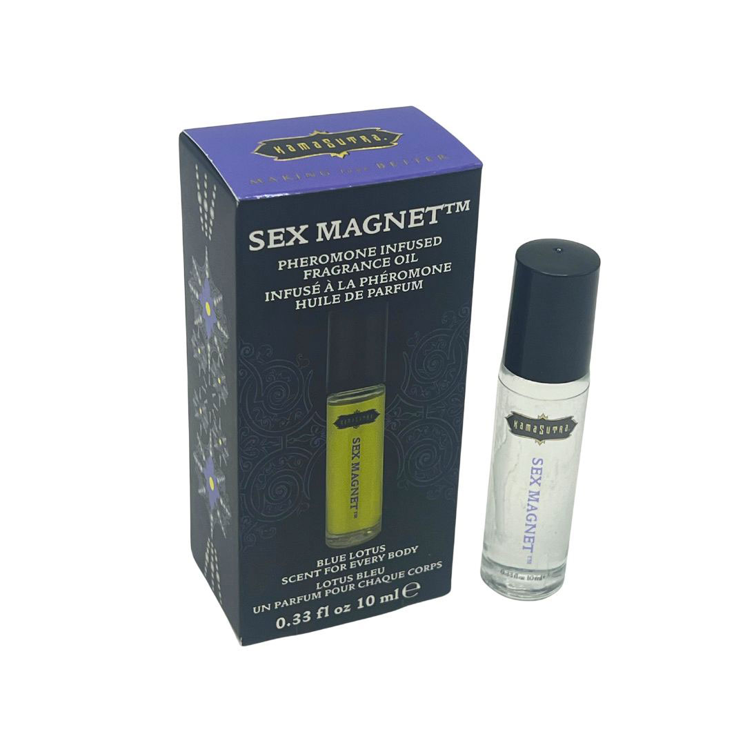 Kama Sutra - Sex Magnet Blue Lotus Pheromone Roll on Fragrance Oil - Bath & Body
