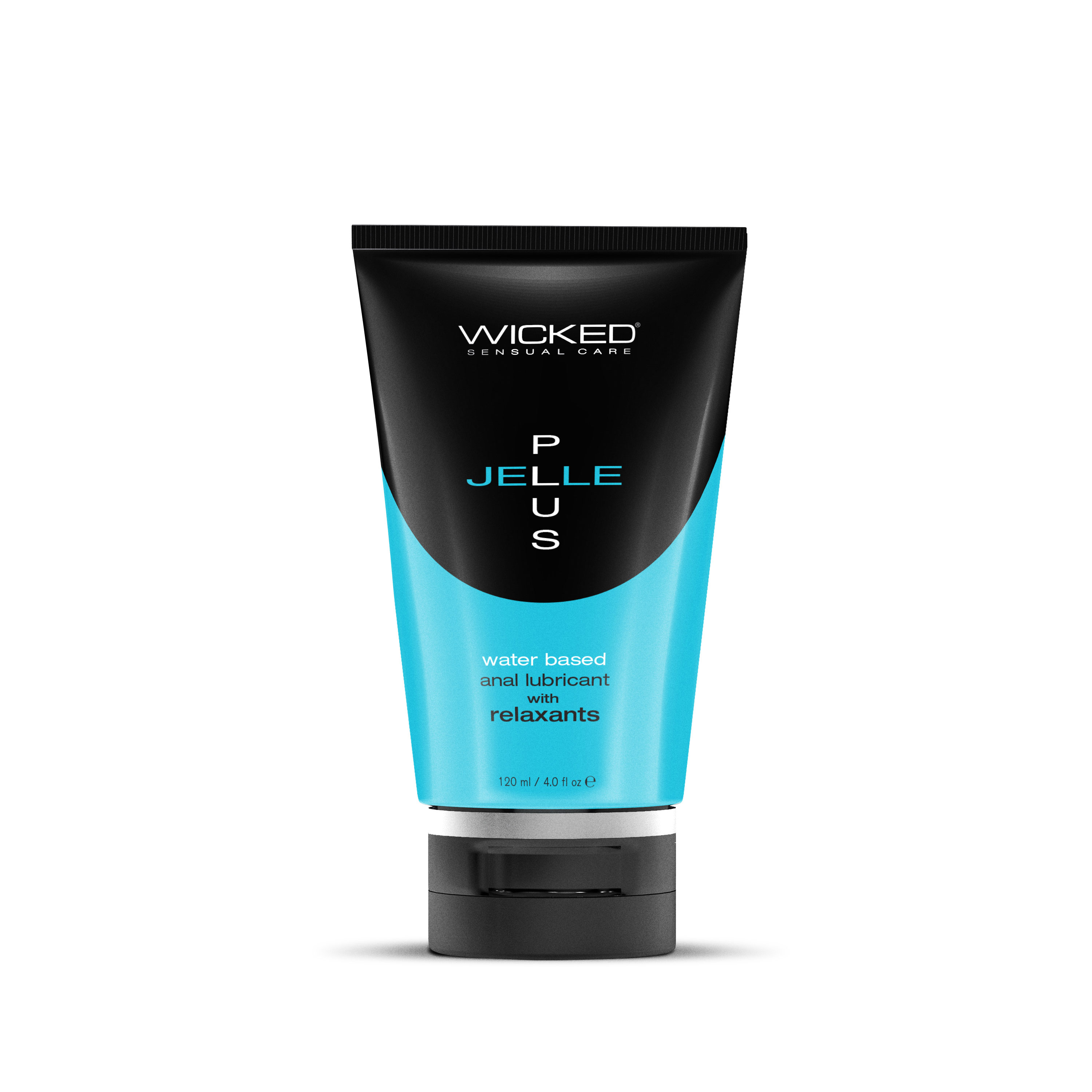 Wicked Sensual Care - Aqua Jelle Plus - Anal Lubricant With Relaxants 4 Oz - Lubricants, Creams & Glides