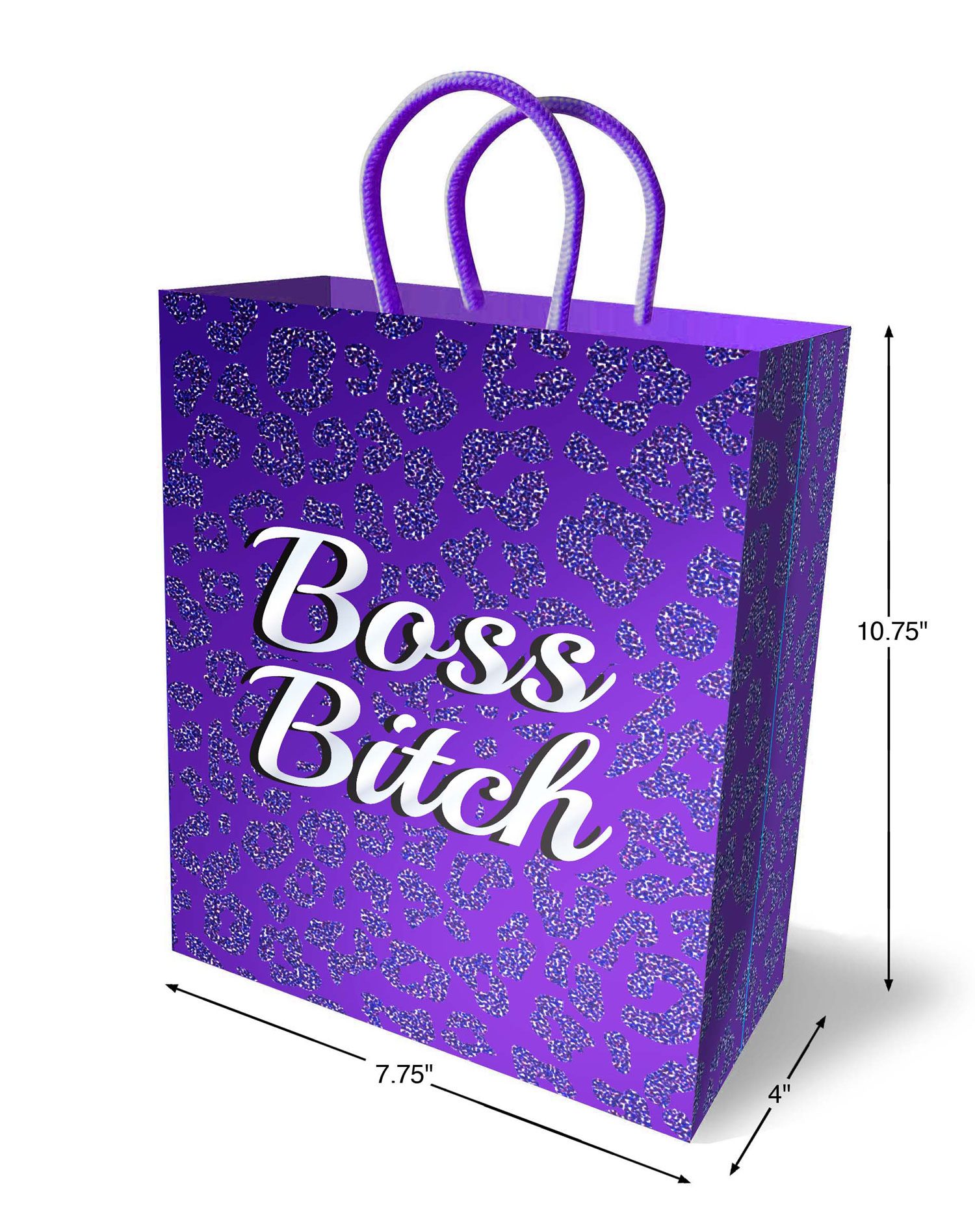 Little Genie - Boss Bitch Gift Bag - Purple - Gag Gifts & Novelties