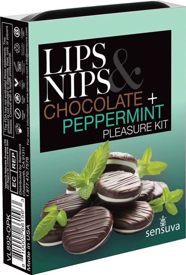 Sensuva - Lips and Nips Pleasure Kit Chocolate-Peppermint - Bath & Body