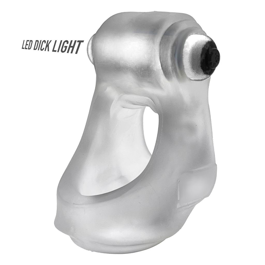 Oxballs - OxBalls Glowsling Cocksling Led Clear Ice - Cockrings - TPE/TPR/Elastomers