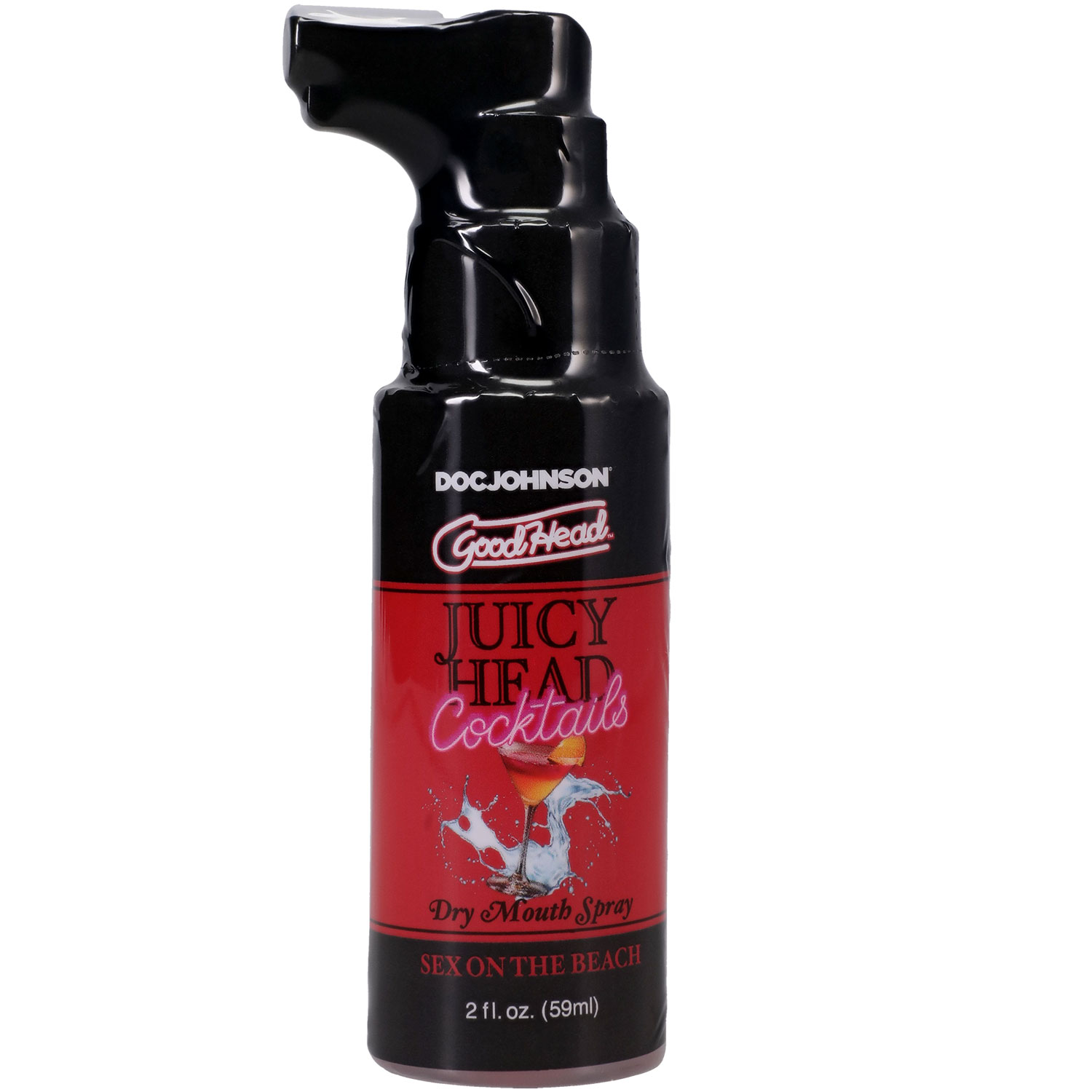 Doc Johnson - Goodhead - Juicy Head - Cocktails Dry Mouth Spray Sex on the Beach - 2oz - Lubricants, Creams & Glides