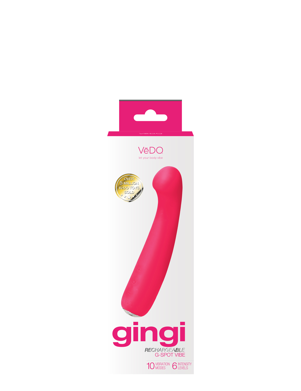 VeDO - Gingi Rechargeable G Spot - Pink - Vibrators