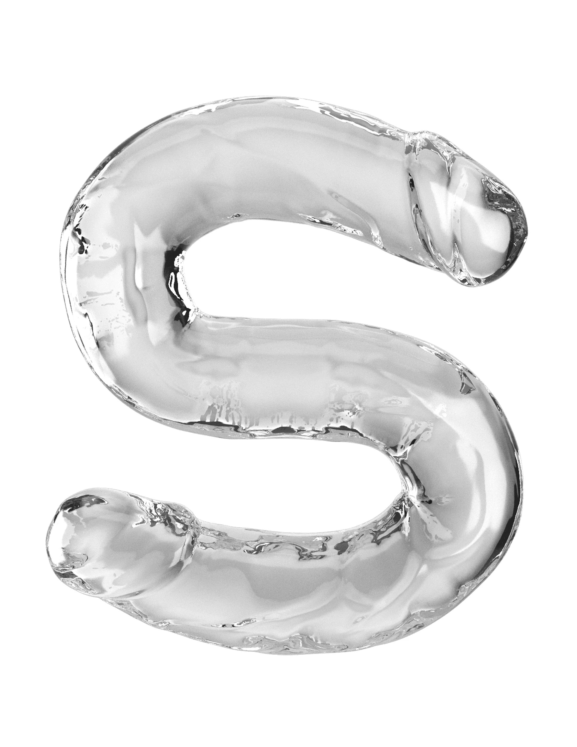Pipedream - King Cock Double Dildo 18 in. Clear - Dildos - TPE/TPR/Elastomers