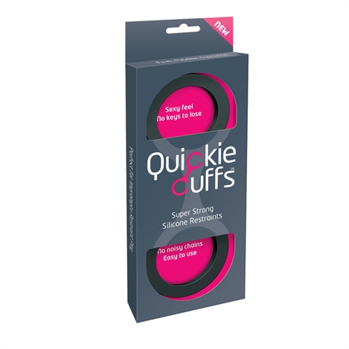 Creative Conceptions - Quickie Cuffs - Black - Medium - Bondage & Fetish Toys
