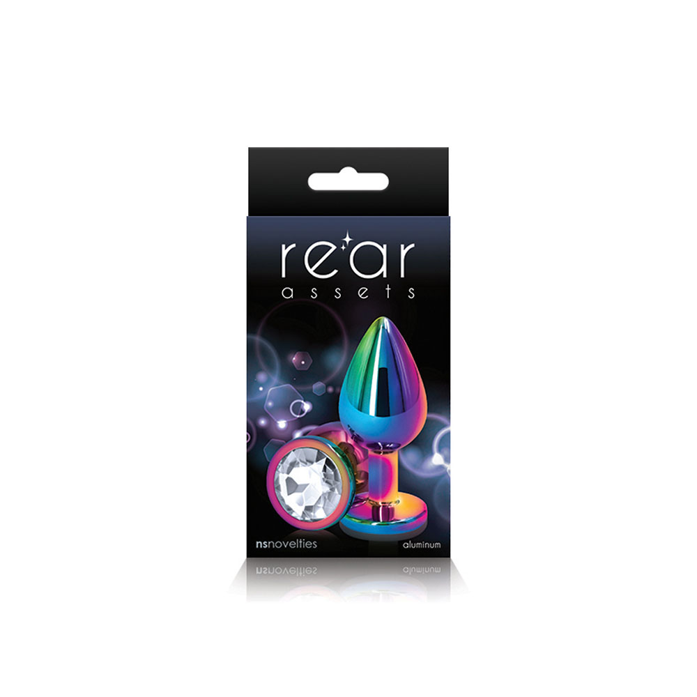 nsnovelties - Rear Assets - Multicolor - Medium - Clear - Anal Toys & Stimulators