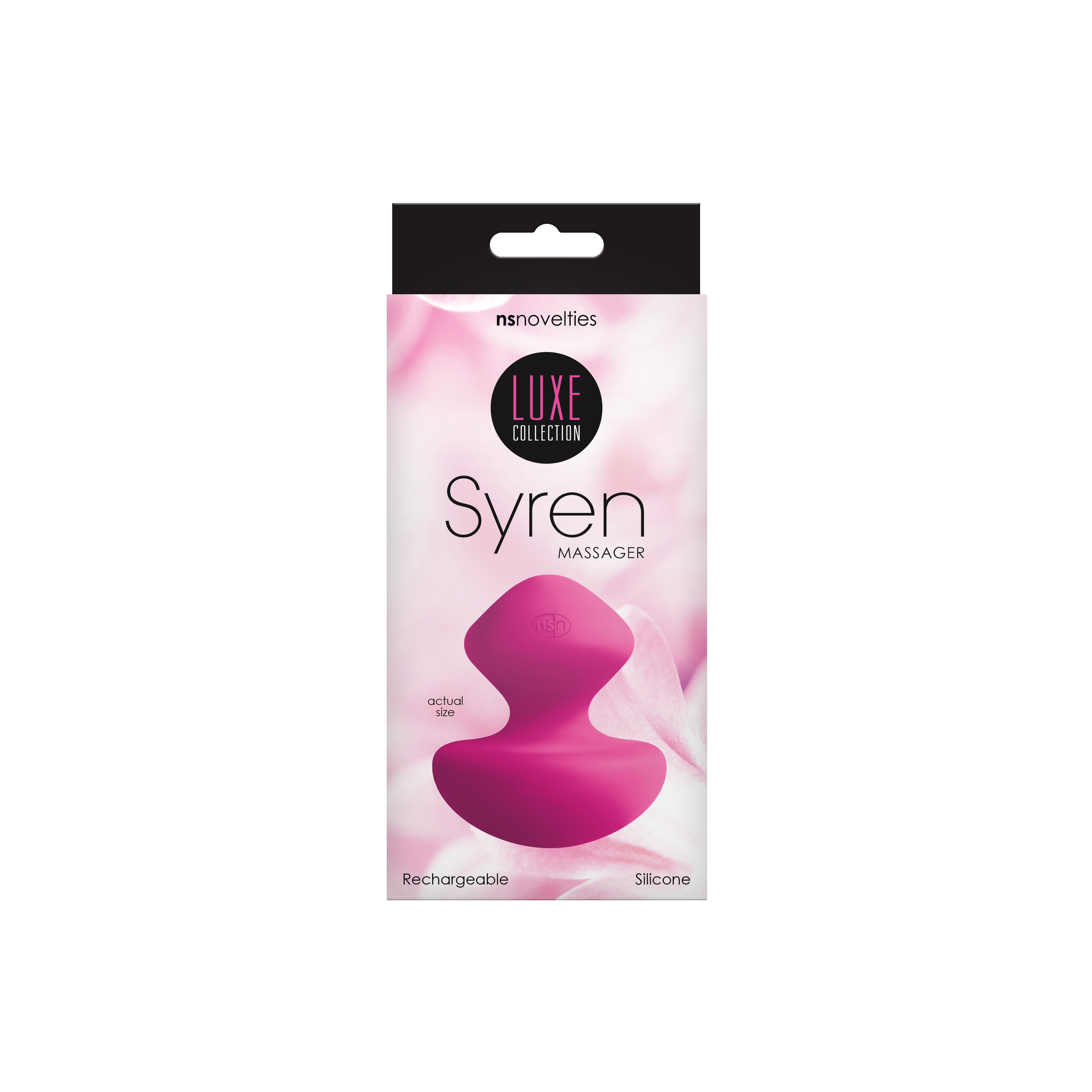 nsnovelties - Luxe - Syren - Massager - Pink - Eco-Friendly