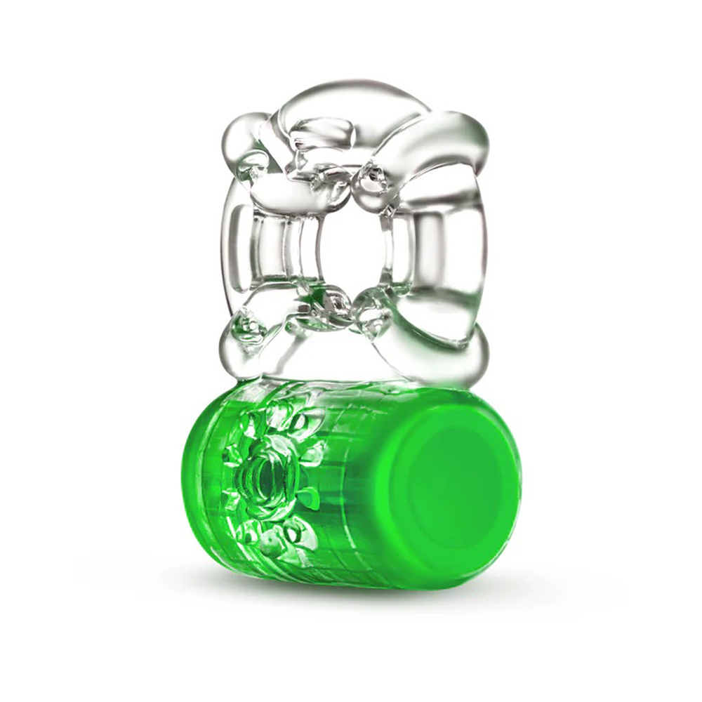 Blush - Play With Me Pleaser Rechargeable C-Ring Neon-Green - Cockrings