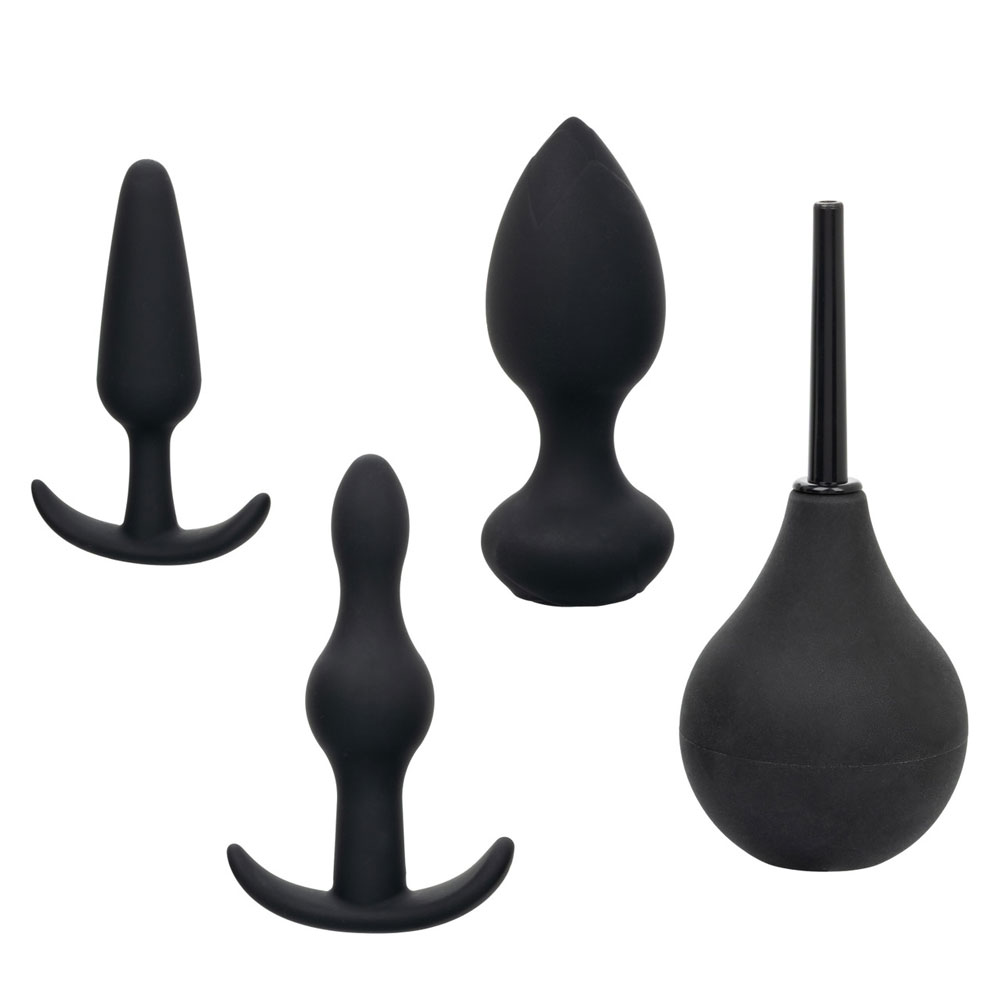 CalExotics - Pleasure Kits Anal Explorer Collection - Black - Anal Toys & Stimulators