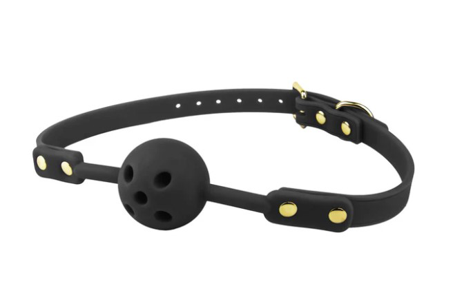 Blush - Temptasia Ardor - Ball Gag - Black - Bondage & Fetish Toys