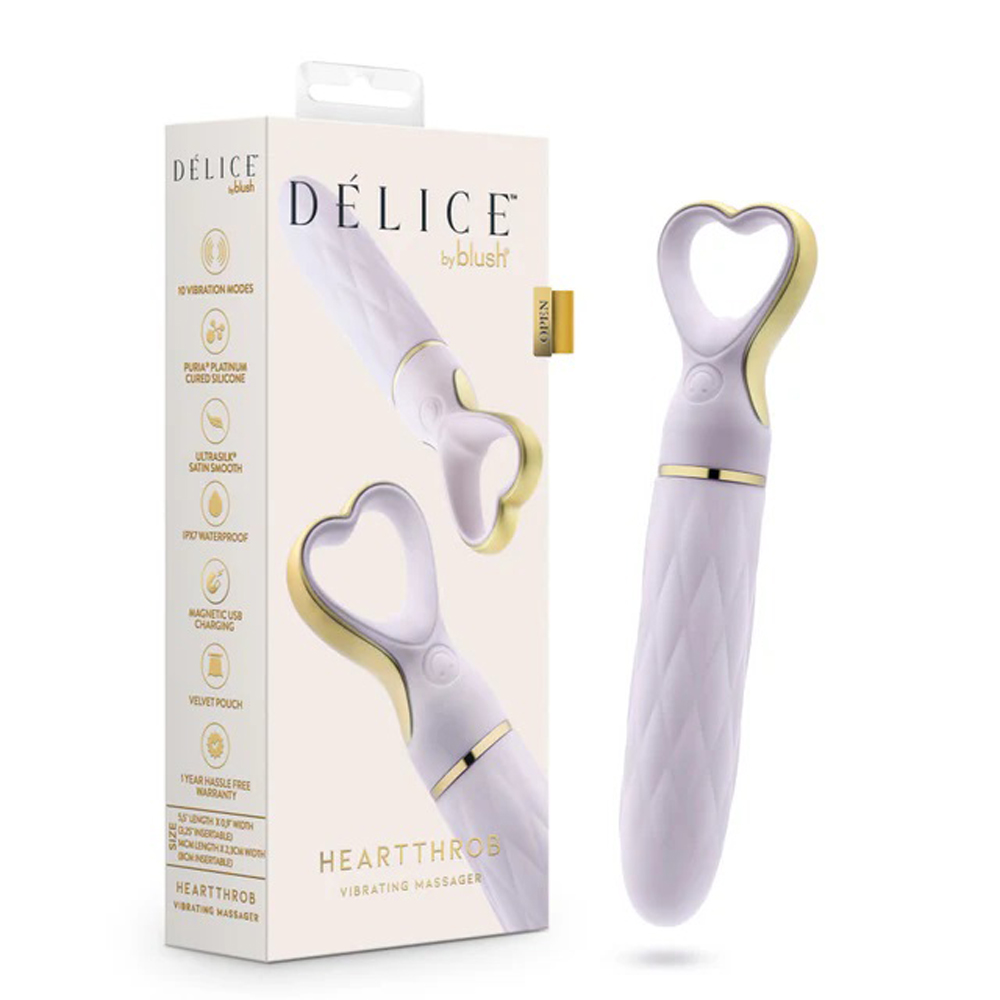 Blush - Delice Heartthrob Lavender Love - Vibrators - Silicone