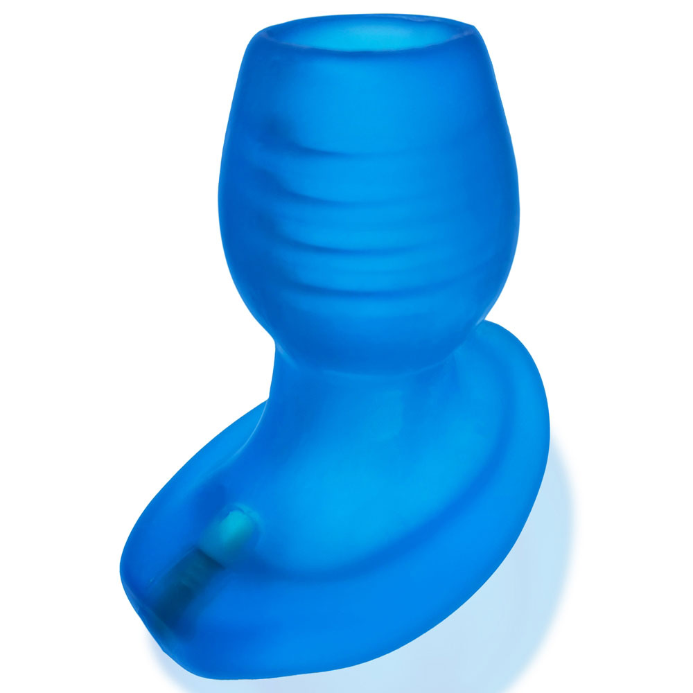 Oxballs - Glow Hole 2 Butt Plug - Large - Blue Morph - Anal Toys & Stimulators