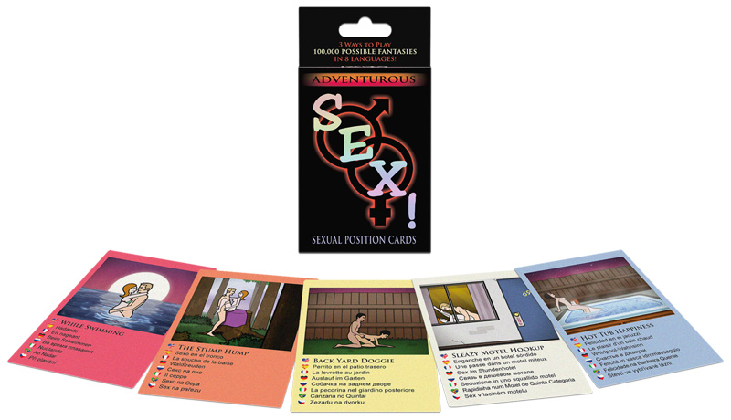 Kheper Games - Adventurous Sex! - Card Game - Novelties & Games