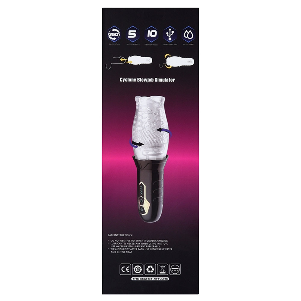 The Male Rose - The Male Rose Original Gawk Gawk 3000 Vibrating Rotating Masturbator - Masturbation Aids for Males