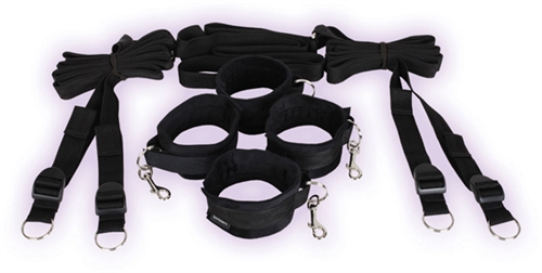 Sportsheets - Under the Bed Restraint System - Bondage & Fetish Toys