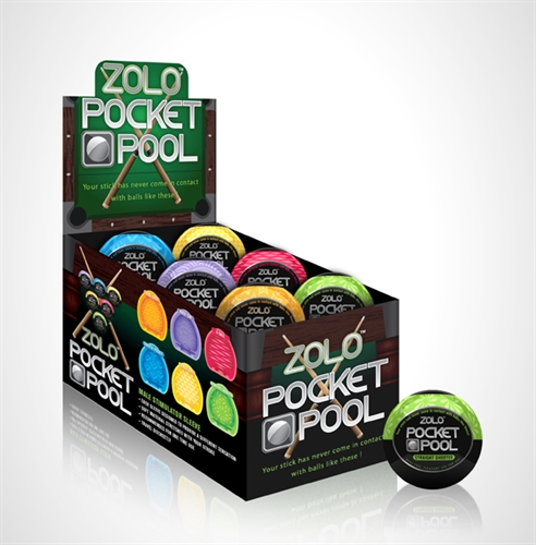 XGEN - Pocket Pool - 12 Pieces Display - Displays-Bowls & Wall Displays