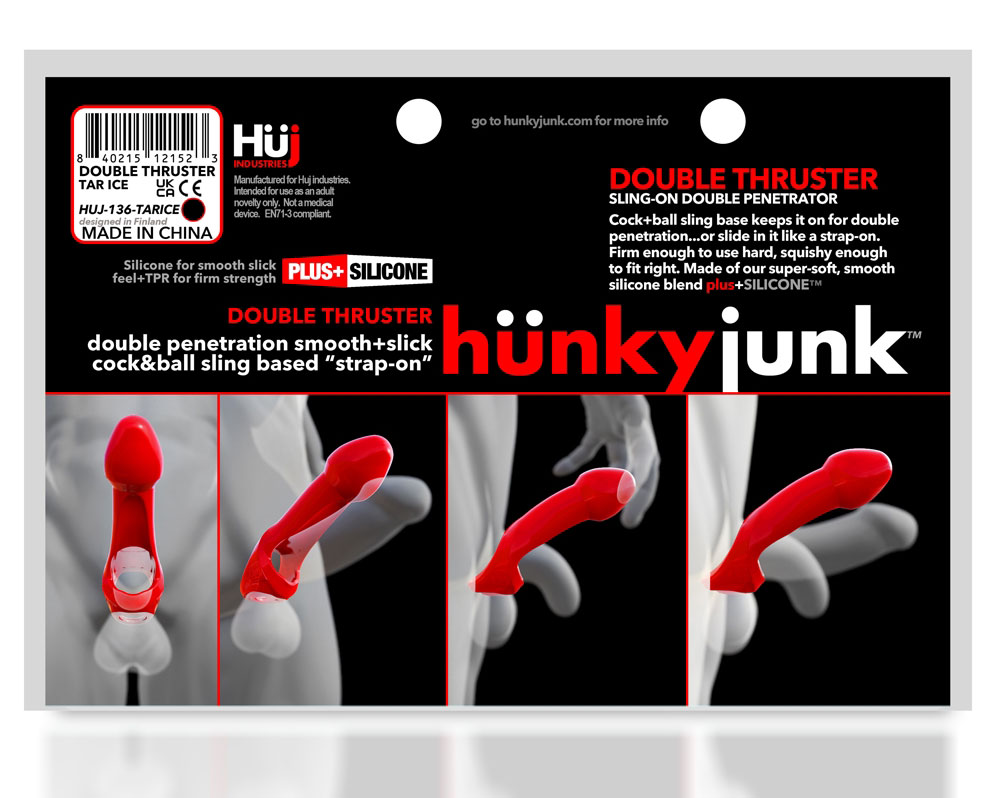Oxballs - Double Thruster - Tar Ice - Cockrings