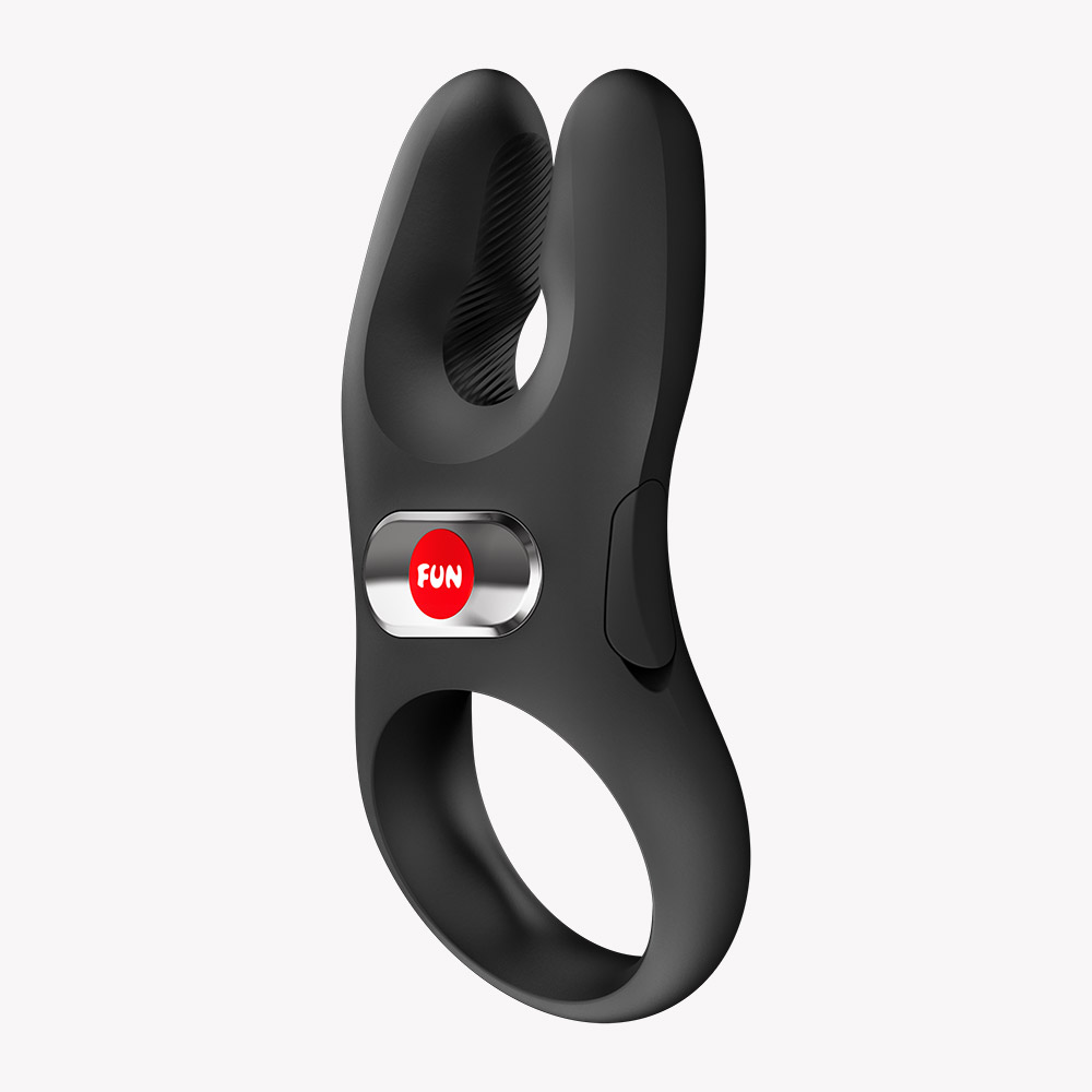 Fun Factory Nōs Classic Vibrating Cock Ring - Black