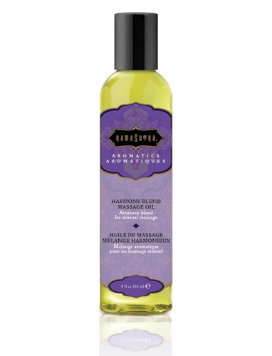 Kama Sutra - Aromatic Massage Oil - Harmony - 8 Fl. Oz. - Bath & Body