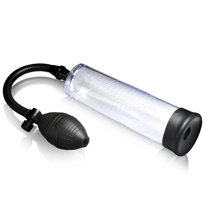 Curve Toys - Amp Up Penis Pump With Bulb - Clear - Pumps & Enlargers