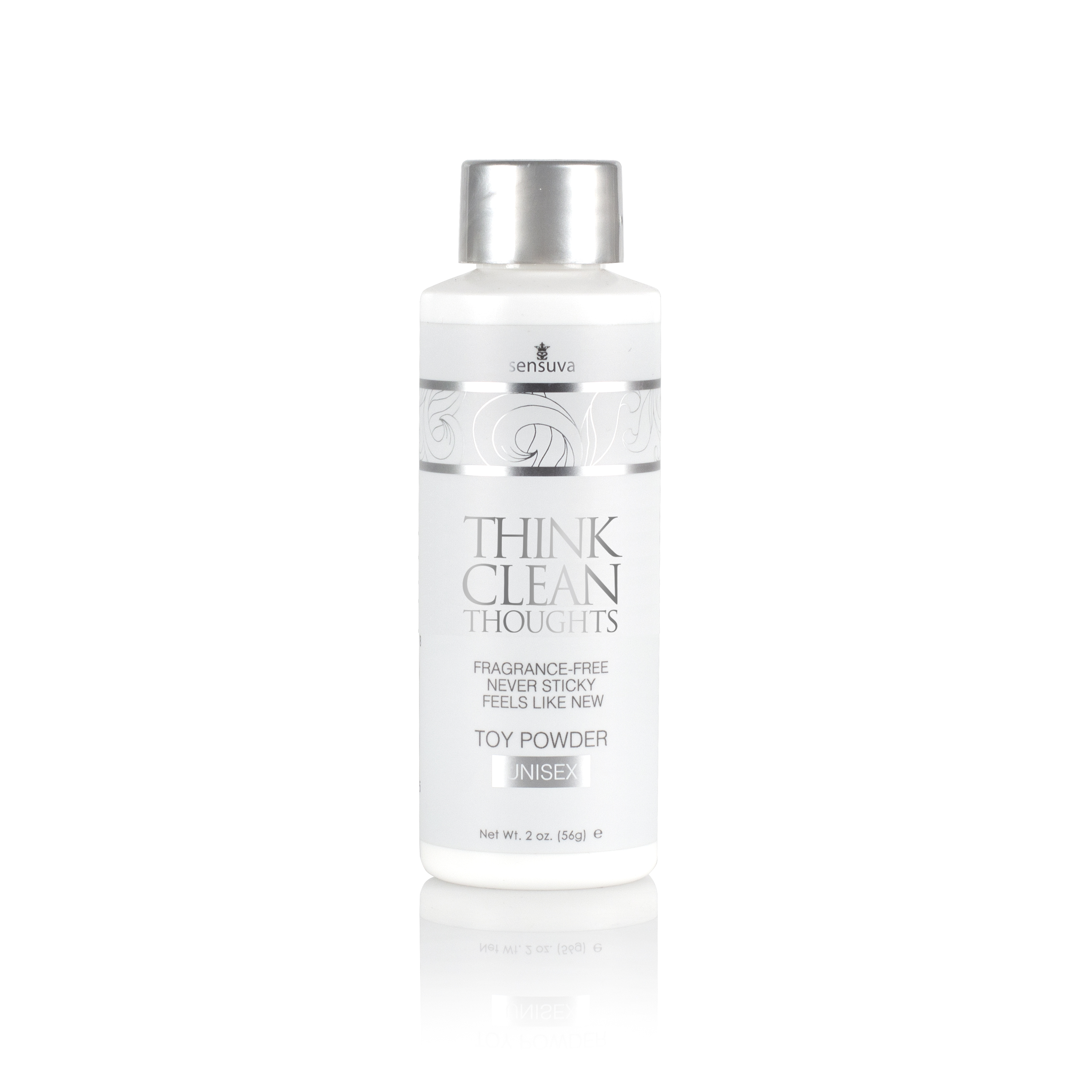 Sensuva - Think Clean Thoughts Toy Powder - 2 Oz. - Toy Cleaners