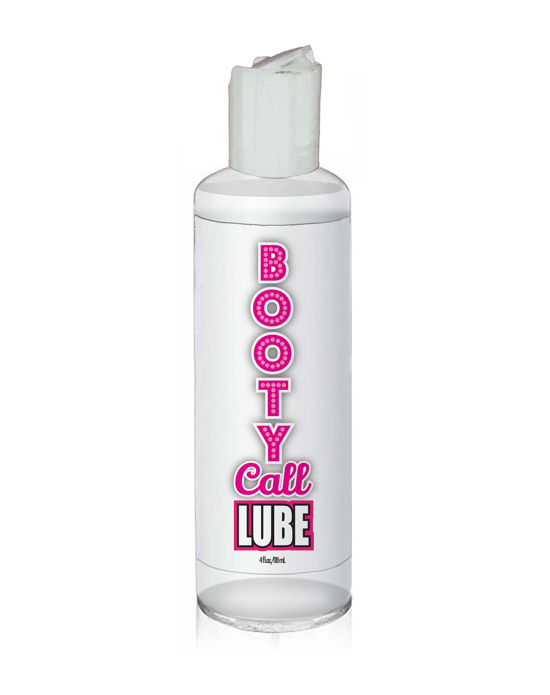 Little Genie - Bootycall Water-Based Lubricant 4 oz. - Lubricants, Creams & Glides - Liquid