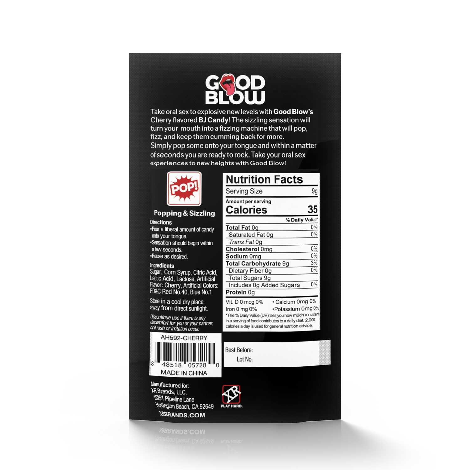 XR Brands - Candy Popping Oral Sex Candy - Cherry - Candy