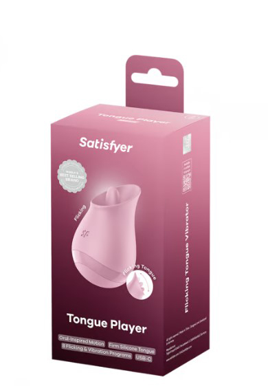 Satisfyer - Tongue Player - Pink - Clit Stimulators