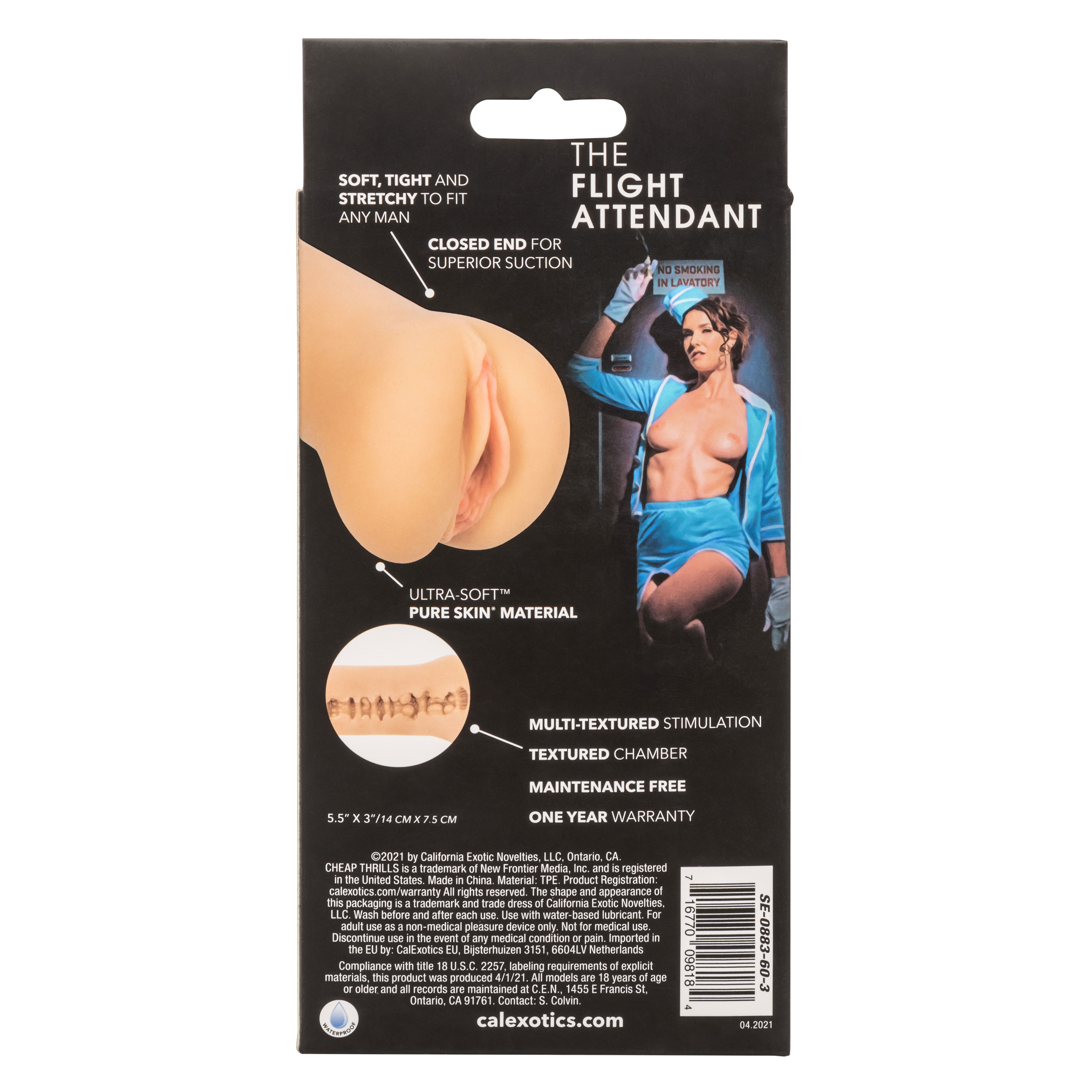 CalExotics - Cheap Thrills the Flight Attendant - Masturbation Aids for Males