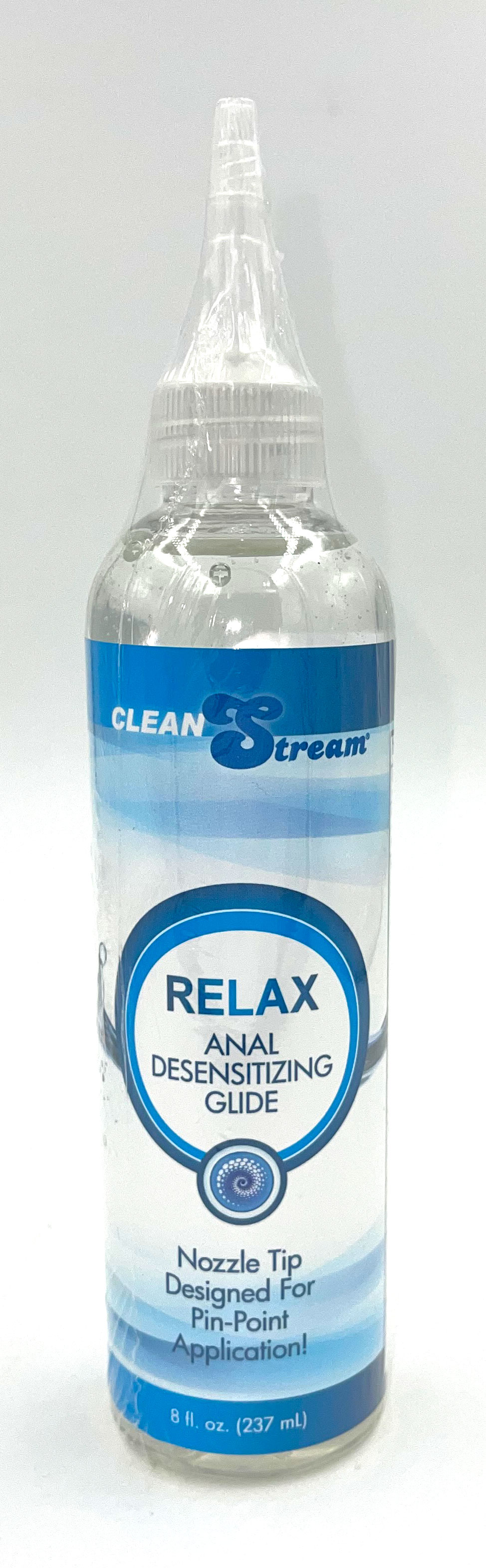 XR Brands - Relax Desensitizing Anal Lube With Dispensing Tip - 8 Oz - Lubricants, Creams & Glides