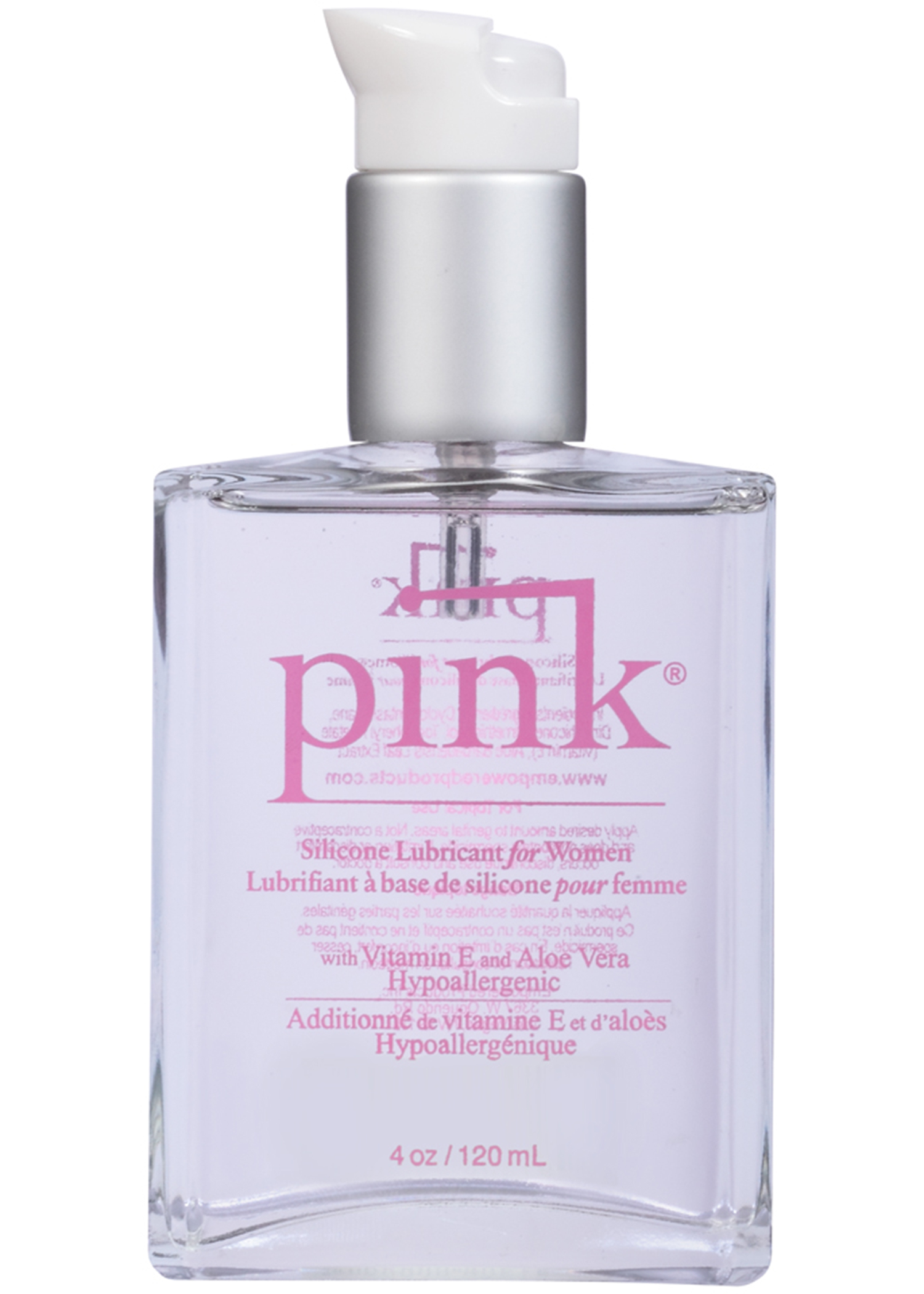 Gun Oil Pink Lubricant - Pink 4oz. Glass Bottle - Lubricants, Creams & Glides