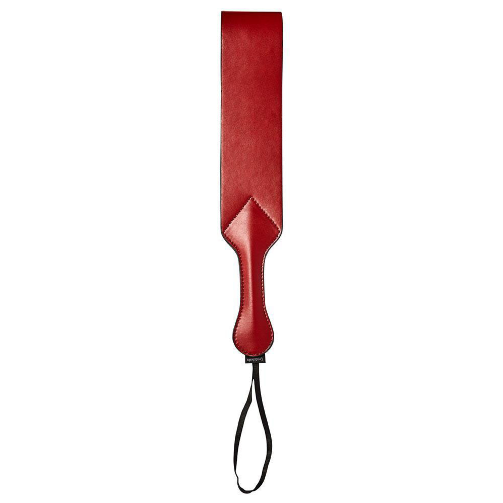 Sportsheets - Sportsheets Saffron Loop Paddle Red - Bondage & Fetish Toys - Polyurethane