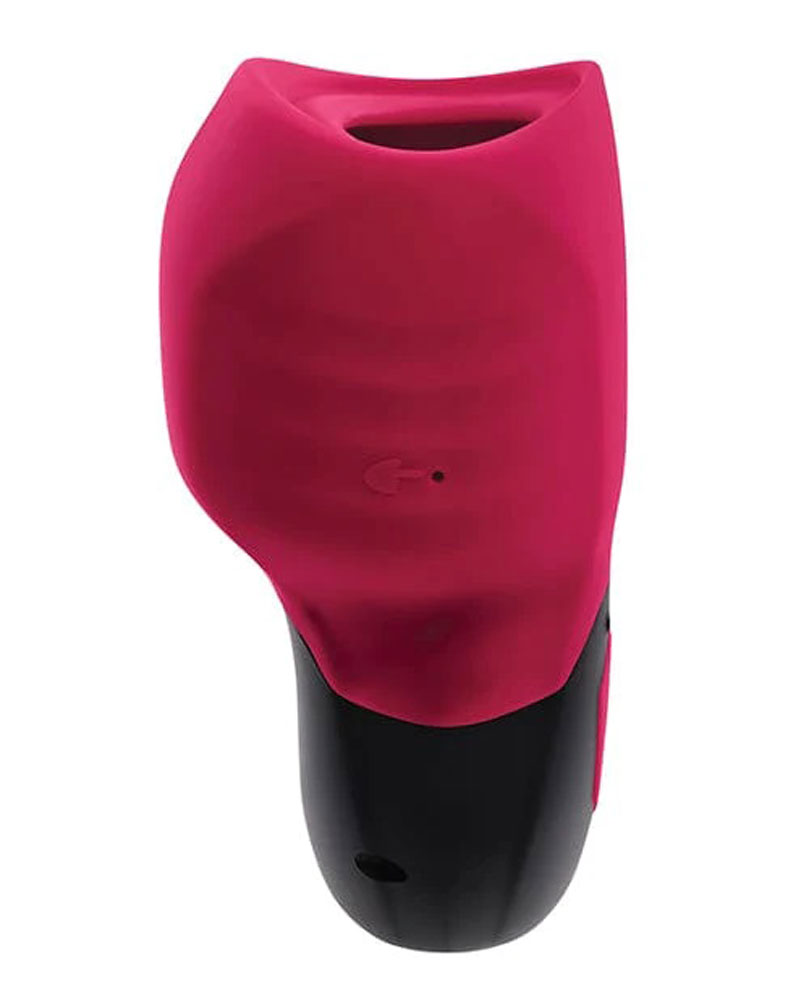 Gender X Gender X Body Kisses Rechargeable Vibrating Silicone Suction Massager Red