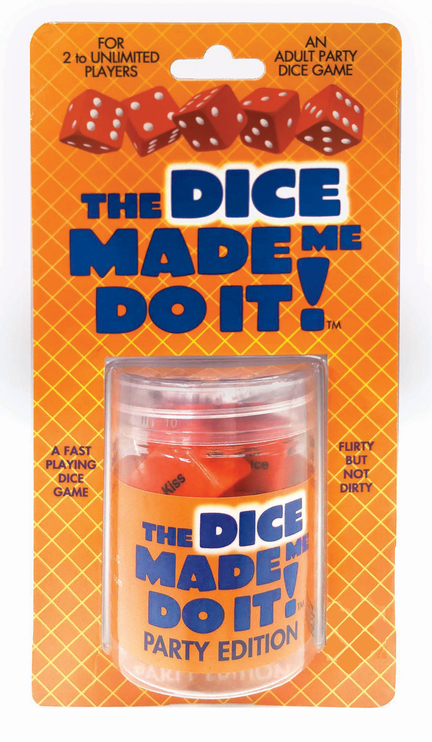 Little Genie - The Dice Made Me Do It! Party Edition Dice Game - Novelties & Games