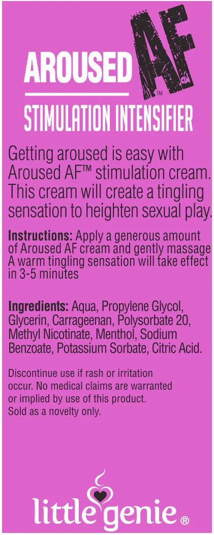 Little Genie - Aroused Af- Stimulation Enhancer 1.5oz - Lubricants, Creams & Glides